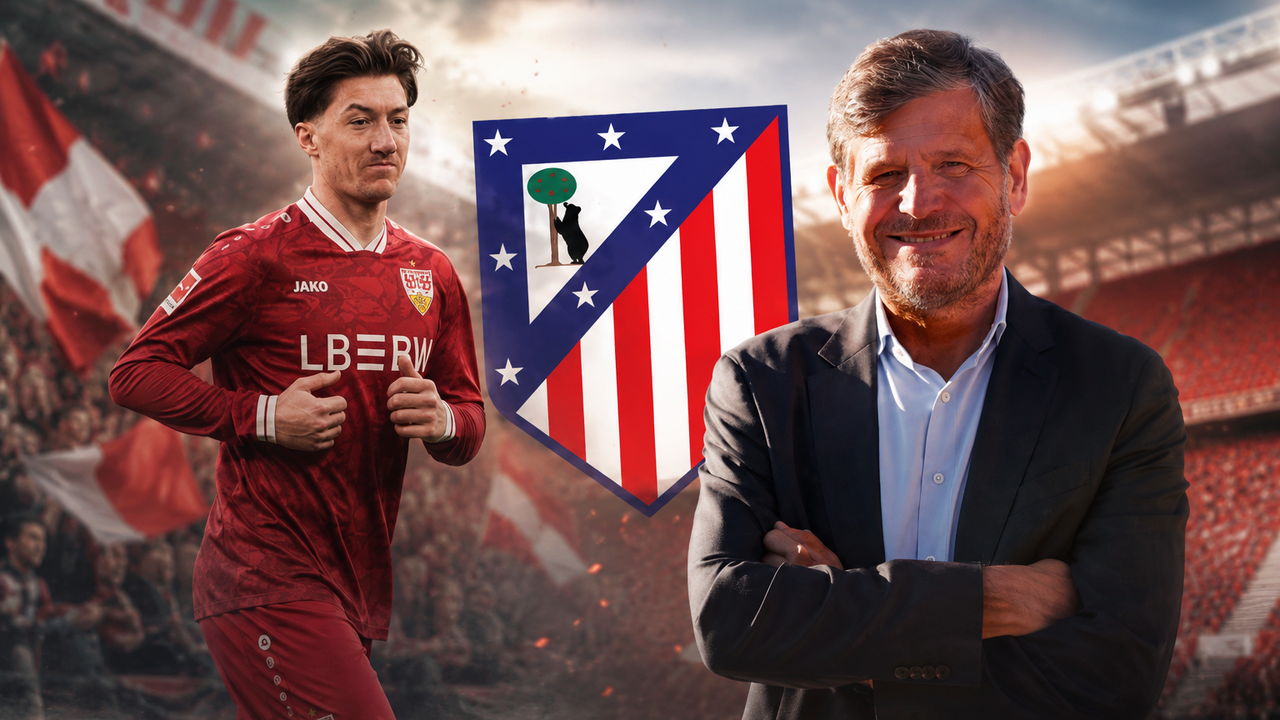 Angelo Stiller se cuela en la carrera para ser el "5" del Atl&eacute;tico de Madrid | Fuente IG + Canva