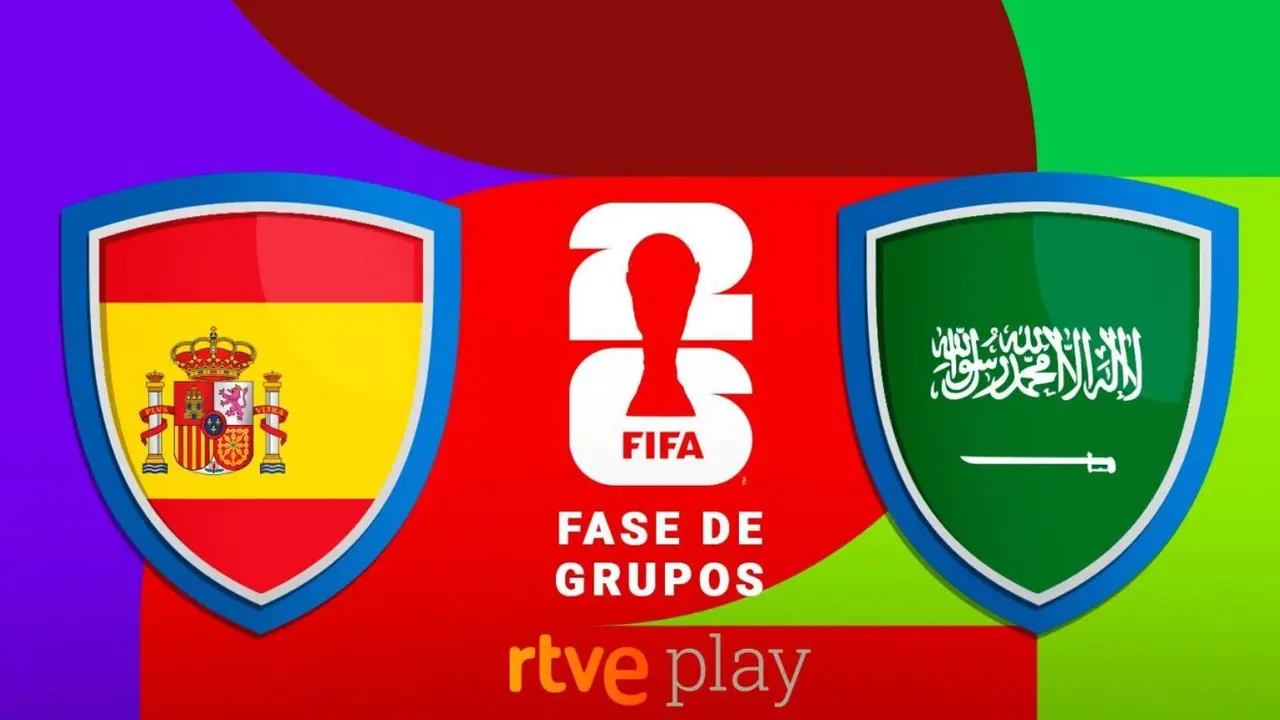 Espa&ntilde;a se medir&aacute; antes los saud&iacute;es Fuente @Rtve Canva