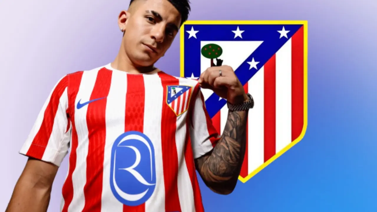 La posible salida de Almada: X Atl&eacute;tico de Madrid, Canva