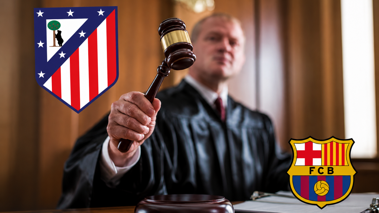 El Atleti estudia llevar al Bar&ccedil;a ante la justicia | Canva
