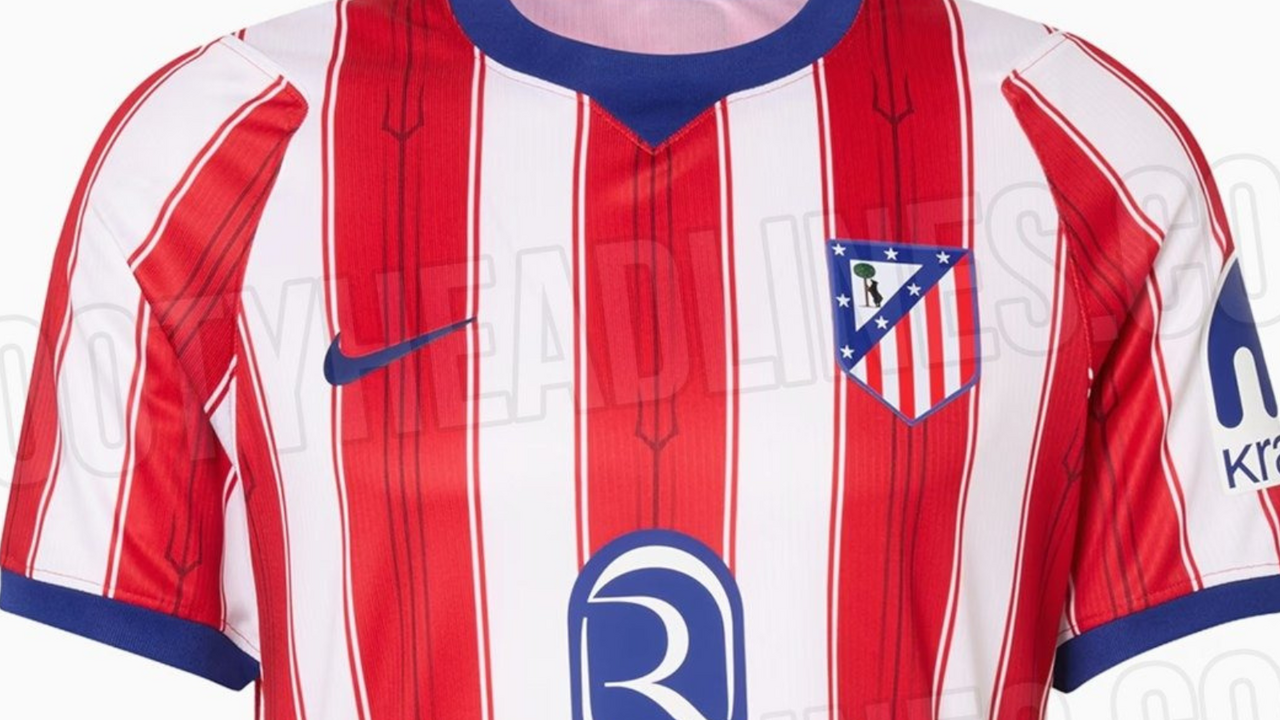 Nueva camiseta del Atl&eacute;tico de Madrid | Fuente: (@Footy_Headlines y @opaleak)
