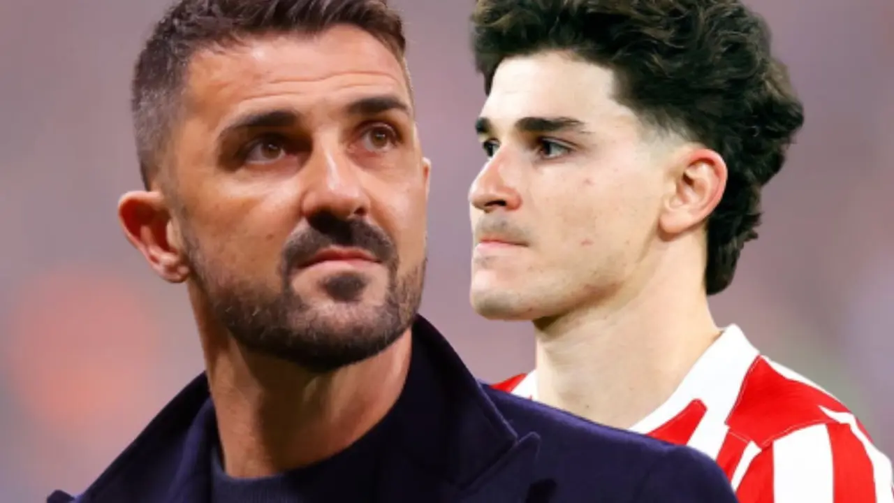 La an&eacute;cdota de David Villa en LaLiga | Fuente (Canva, @Atleti)