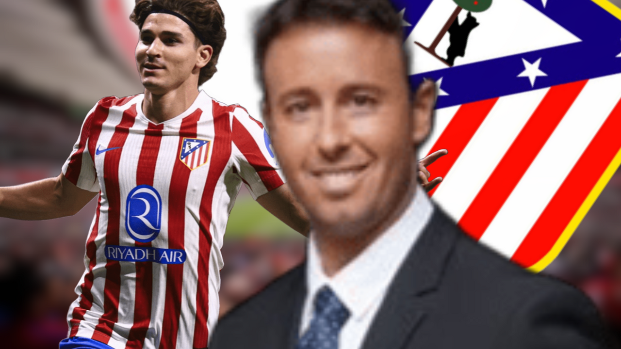 Mat&iacute;as Prats se pronuncia sobre Juli&aacute;n | Fuente (@Atleti, @Matias_Prats y Canva)