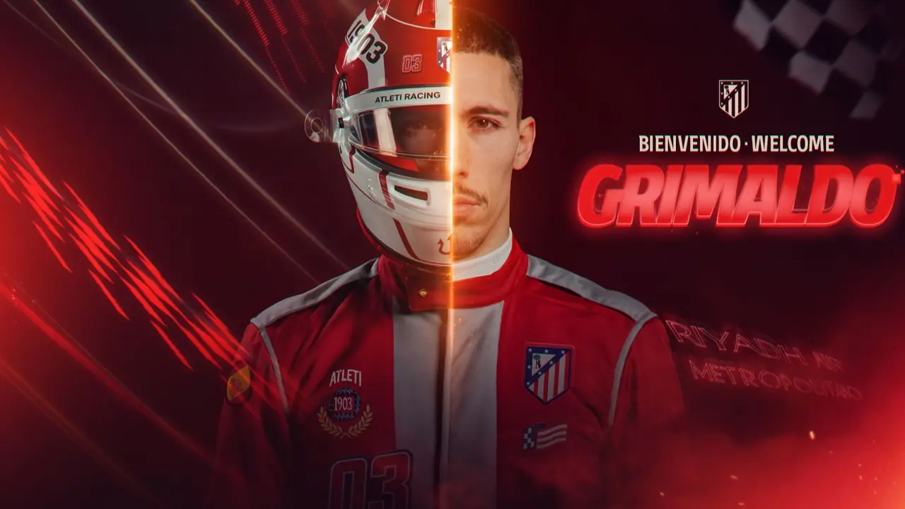 Anuncio de Alejandro Grimaldo | Fuente (@Atleti)