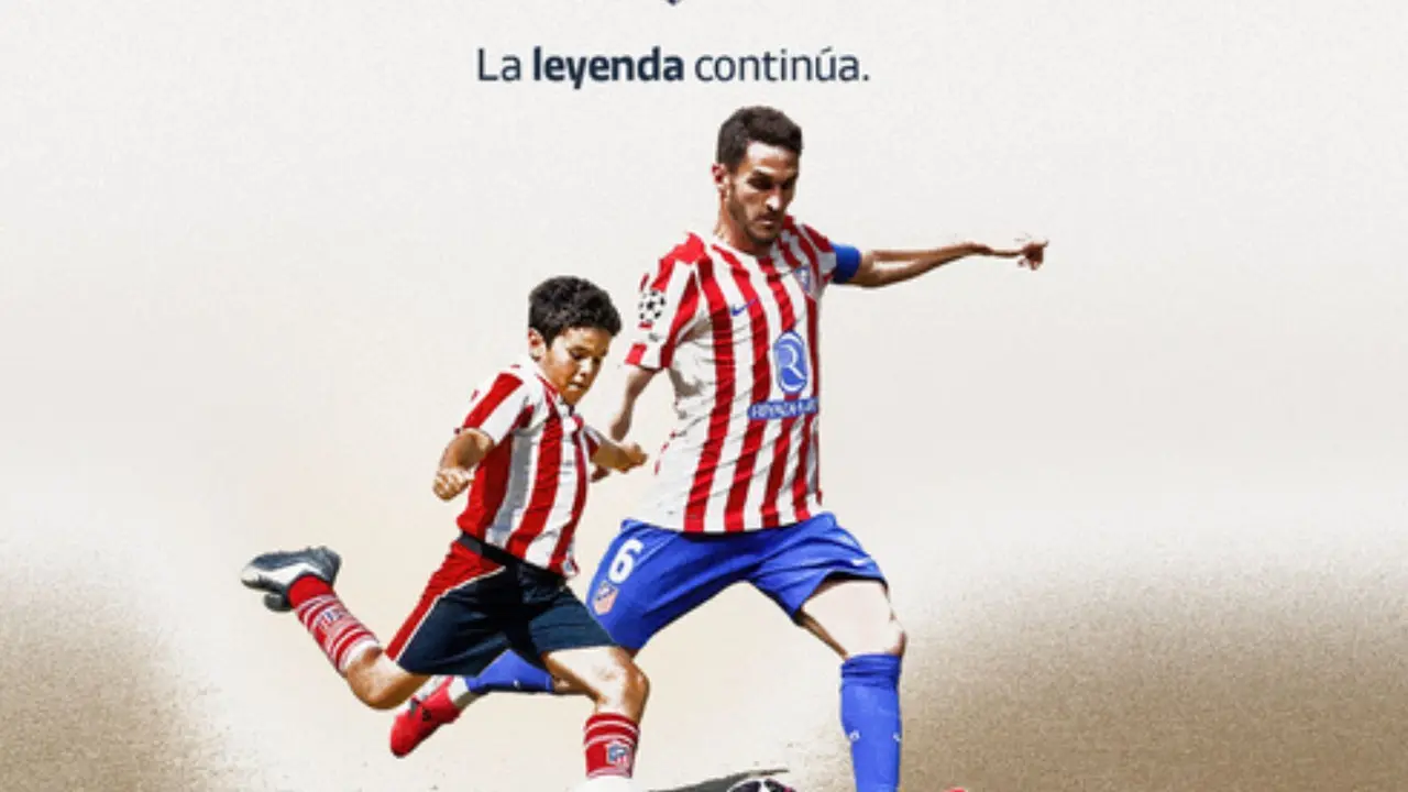 Koke firma con el Atl&eacute;tico hasta 2027 | Fuente (@Atleti)