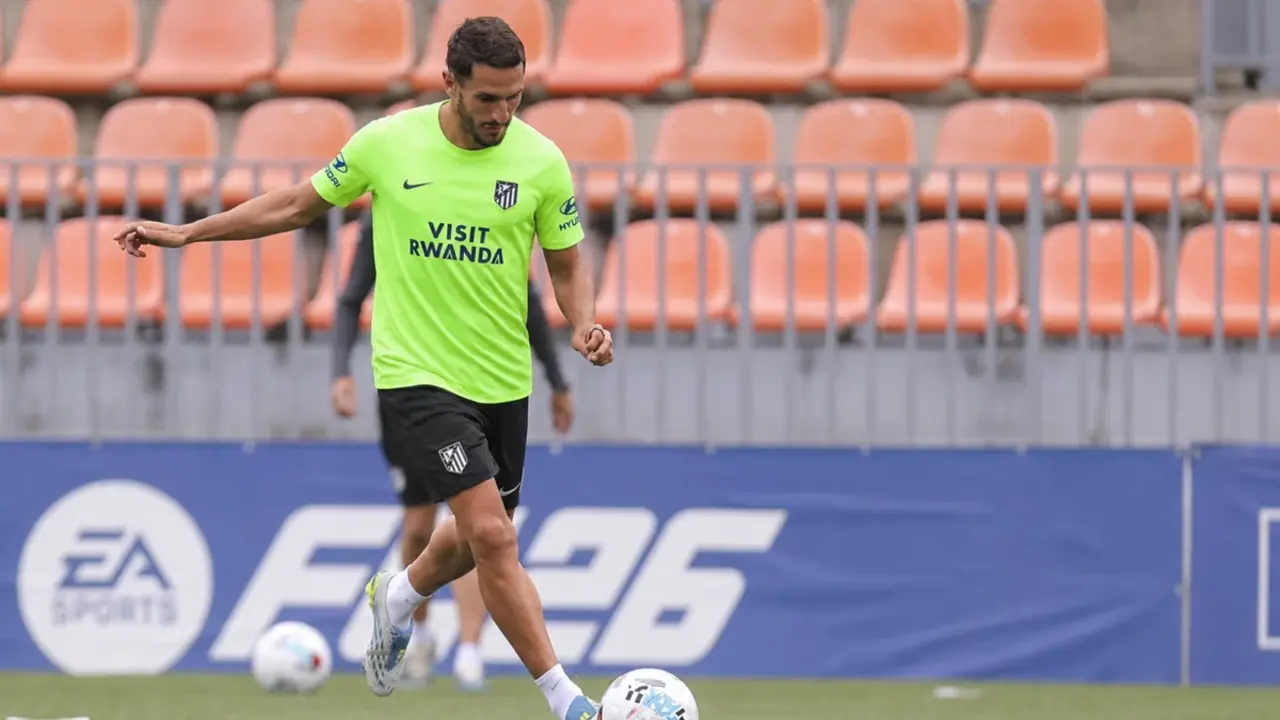 Koke ha adelantado su regreso a los entrenamientos en Majadahonda | Fuente Atleti