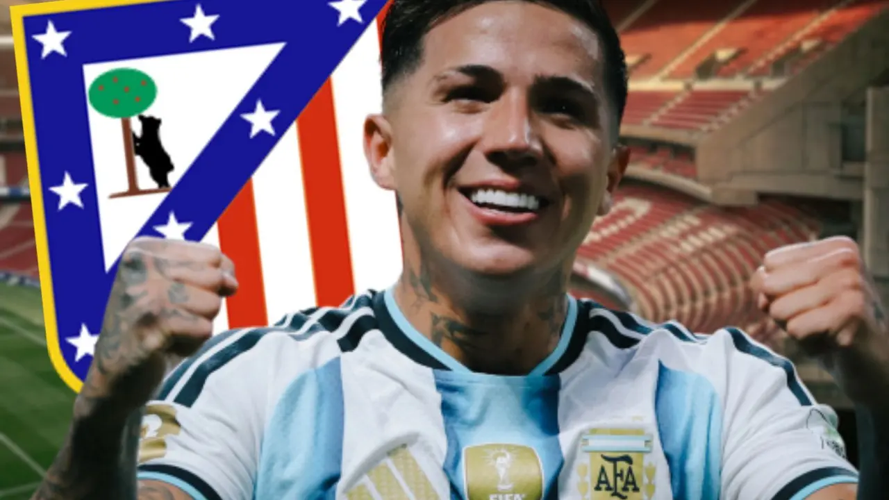 Colocan a Enzo Fern&aacute;ndez en el Atl&eacute;tico | Fuente (Canva @ChelseaFC )