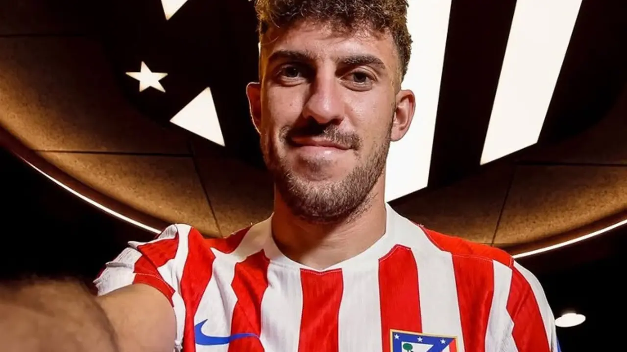 Matteo Ruggeri vuelve al trabajo | Fuente (@Atleti)