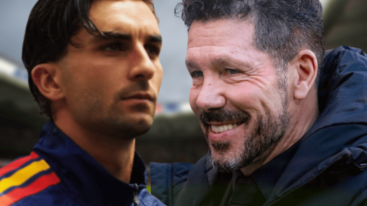 Simeone espera paciente con el futuro de Ferr&aacute;n Torres | Fuente (@ferrantorres, Canva, @Atleti)