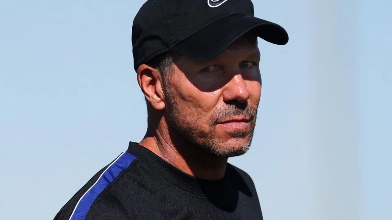 Simeone en la pretemporada | Fuente (@Atleti)