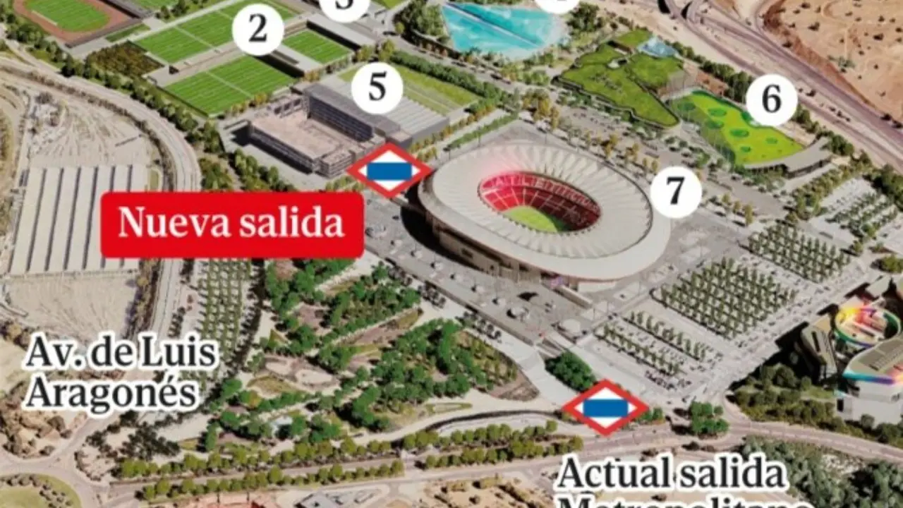 Nueva mejora del Metropolitano | Fuente (X)