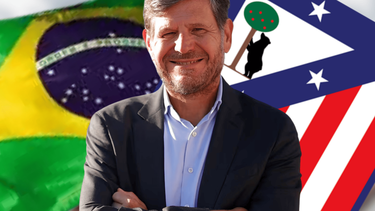 Un rojiblanco podr&iacute;a volar hacia Brasil | Fuente (@Atleti, Canva)