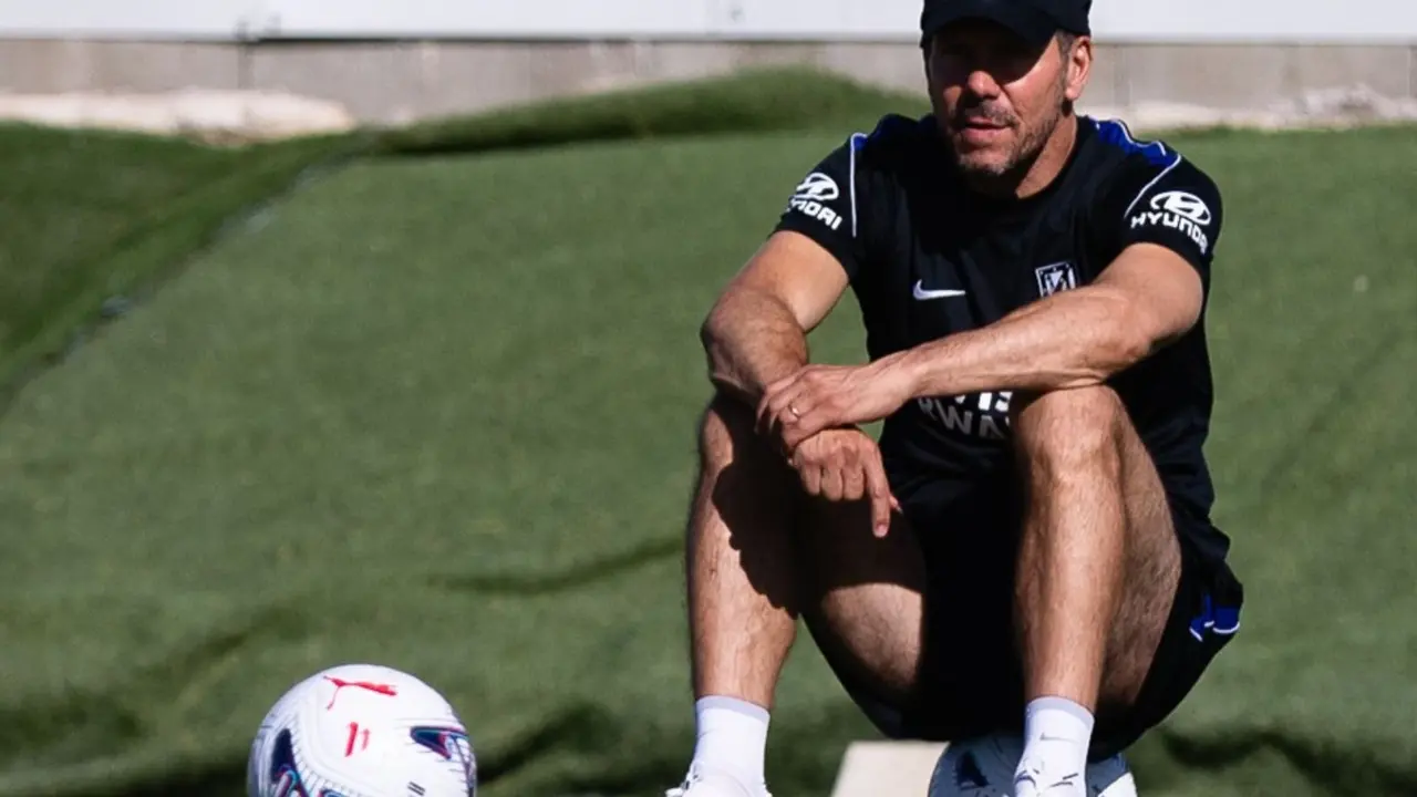 El Atl&eacute;tico prepara su primer amistoso | Fuente (@Atleti)