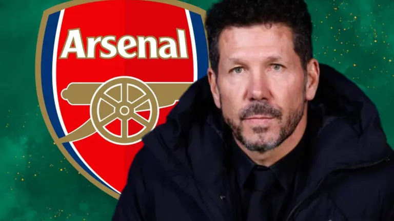 El Atl&eacute;tico, atento a los lesionados del Arsenal | Fuente (@Atleti, Canva)