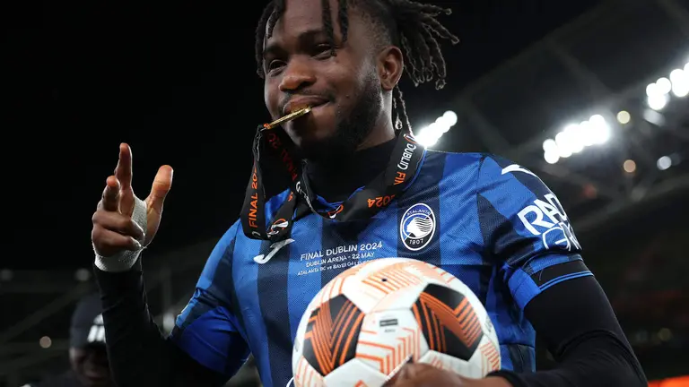 Lookman vuelve a escena en el Atleti (Fuente: Europa Press)