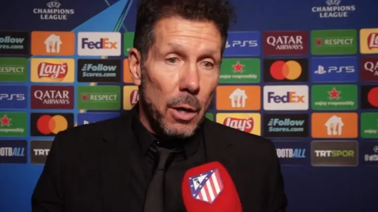 Simeone habl&oacute; tras el partido | Fuente: Atl&eacute;tico de Madrid