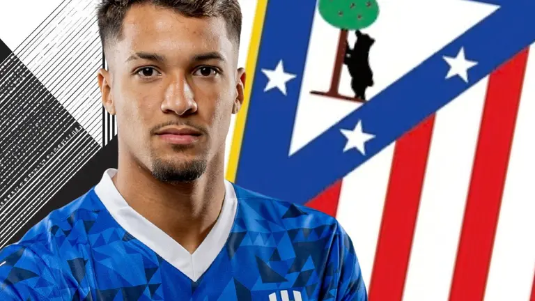 Marcos Leonardo con la camiseta del Al Hilal (Fuente: X @Alhilal_FC y Canva)