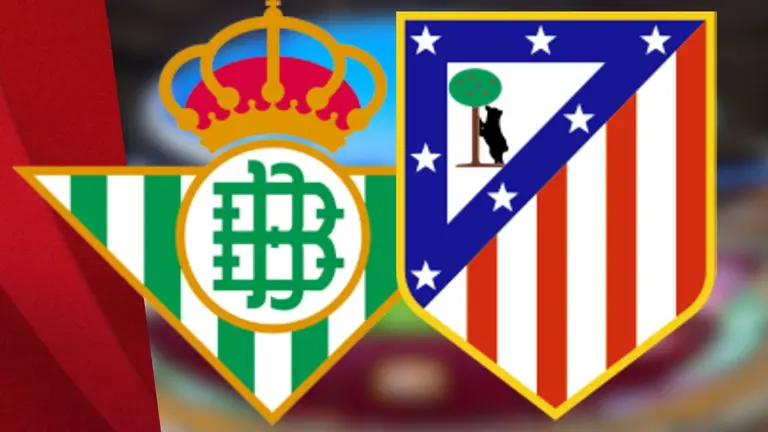 Alineaci&oacute;n del Atl&eacute;tico de Madrid ante el Real Betis / Fuente: (Canva, RFEF)