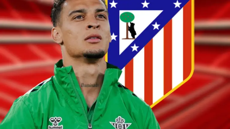 Antony estaba en la agenda del Atl&eacute;tico de Madrid / Fuente: (Canva, @Antony00)