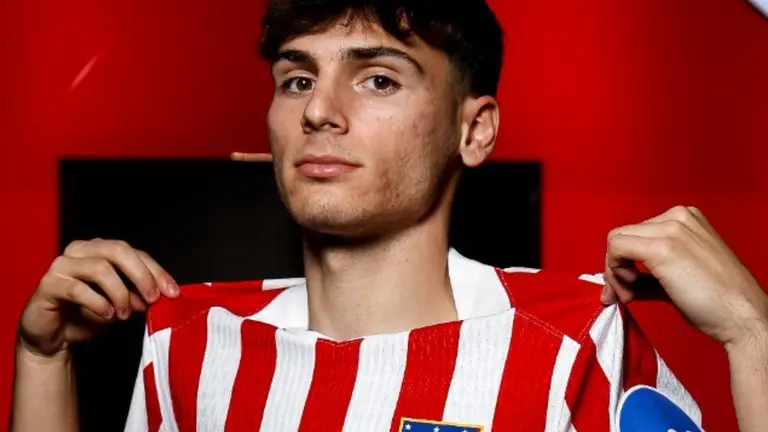 Rodrigo Mendoza cae lesionado ante Osasuna: Fuente @Atleti
