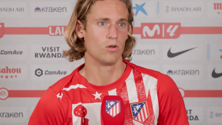 Llorente habla despu&eacute;s del partido | Fuente: @Atleti