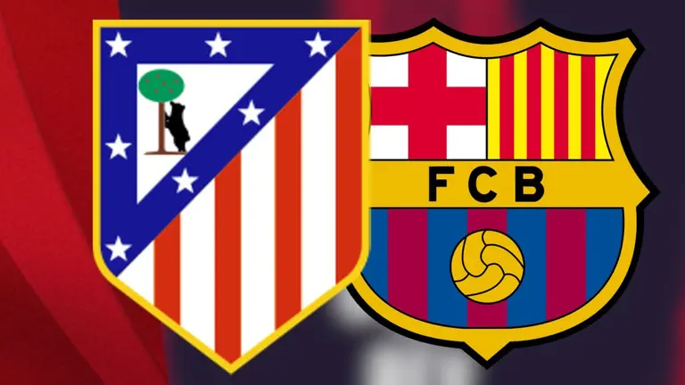 Posible alineaci&oacute;n del Atl&eacute;tico de Madrid ante el Bar&ccedil;a | Fuente: Canva