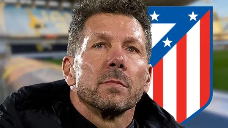 El Cholo lo deja claro. | Fuente: (@Atleti y Canva Pro)