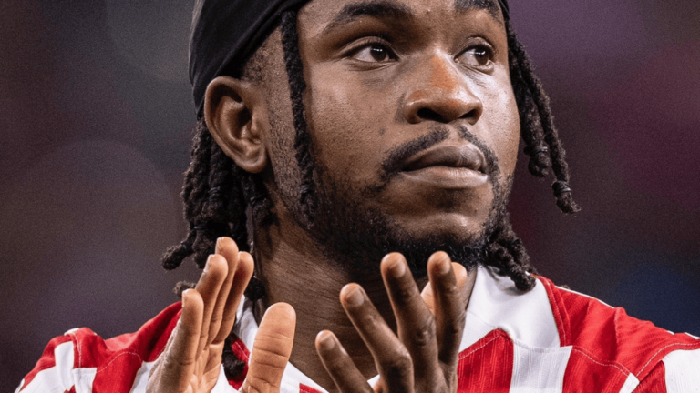Ademola Lookman, duda para el Metropolitano | Fuente (@Atleti)