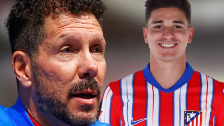 Simeone busca reencontrar al mejor Juli&aacute;n Alvarez en el momento clave: "Es as&iacute; de duro" | Fuente: Atl&eacute;tico de Madrid