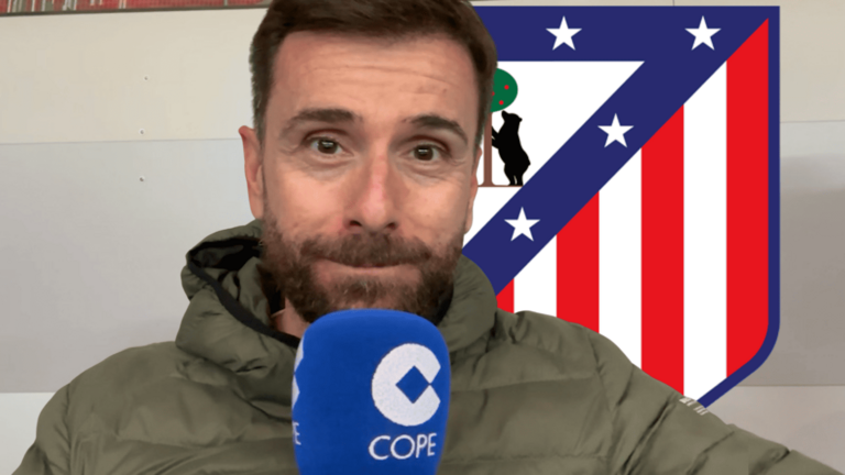 Rub&eacute;n Mart&iacute;n carga contra el juego del Atl&eacute;tico | Fuente (COPE, Canva)