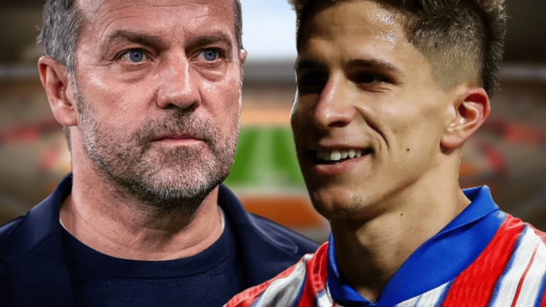 Flick teme la ofensiva de Giuliano Simeone | Fuente (@Atleti, @FCBarcelona)