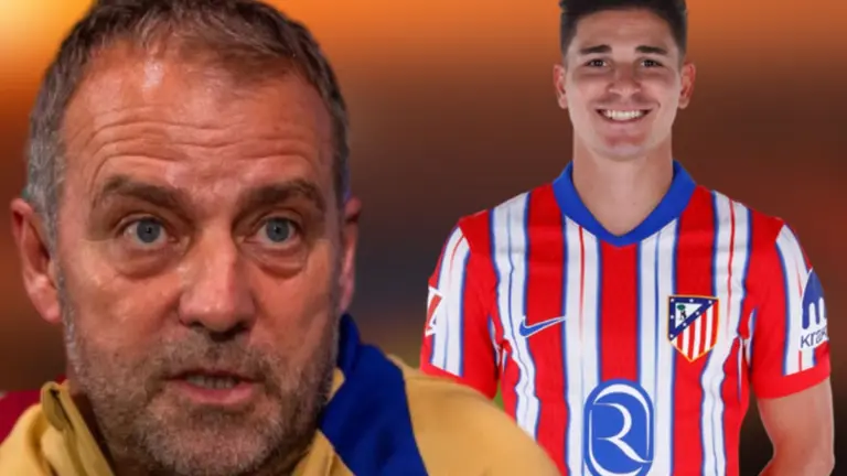 Las palabras de Juli&aacute;n Alvarez provocan un terremoto en el Bar&ccedil;a: "Hansi Flick matar&iacute;a" | Fuente: FC Barcelona, Atl&eacute;tico de Madrid