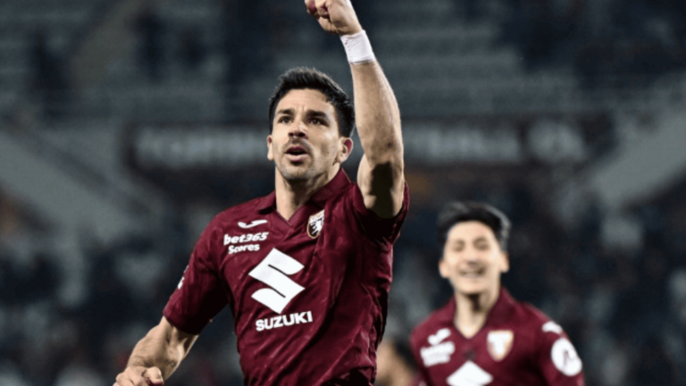 Giovanni Simeone con el Torino | Fuente (@simeonegiovanni)