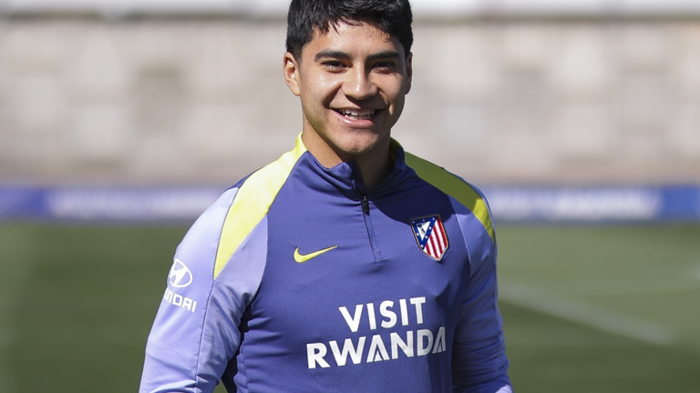Vargas entra en la lista de M&eacute;xico | Fuente: (@Atleti)