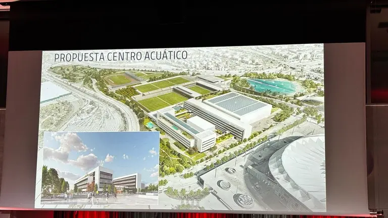 Proyecto del Atl&eacute;tico de Madrid presentado en la Reuni&oacute;n de Pe&ntilde;as | Fuente: Futbolia