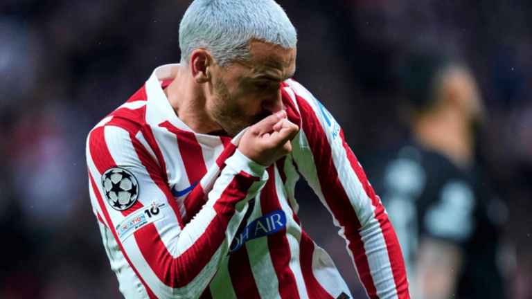 Griezmann en un partido | Fuente (@antogriezmann)