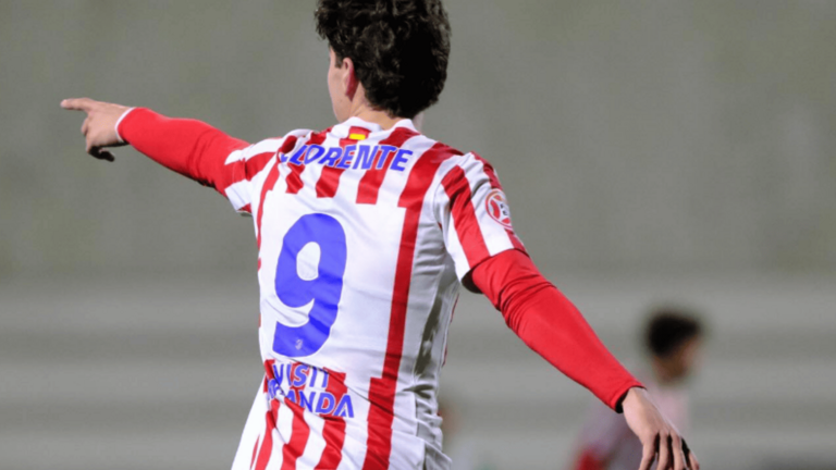 Rafa Llorente, jugador del Atl&eacute;tico Madrile&ntilde;o | Fuente (@rafallorente10)