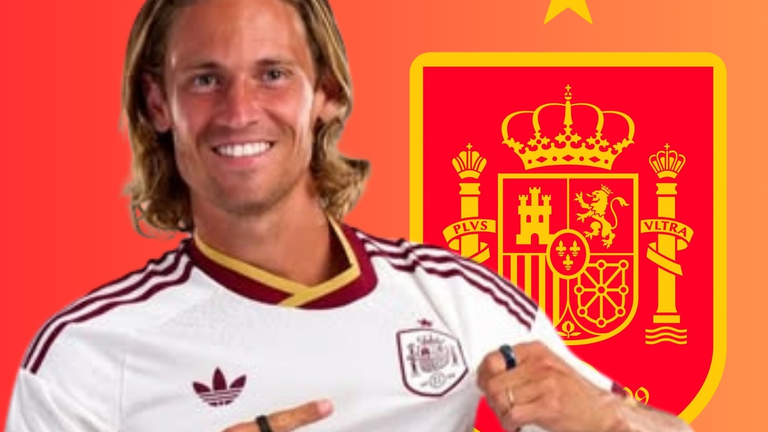 Llorente  y su asistencia | Fuente: (@sefutbol y Canva)