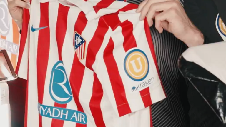 $USELESS tendr&aacute; presencia en la camiseta contra el FC Barcelona | Fuente @Atleti