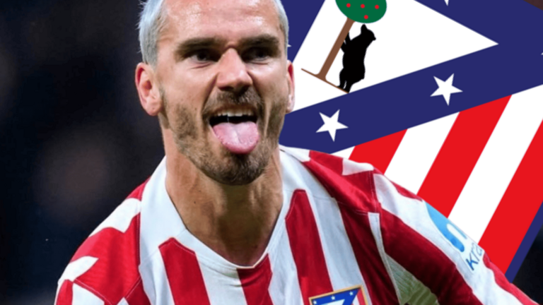 Griezmann en su despedida con el Atl&eacute;tico | Fuente (@antogriezmann_, Canva)