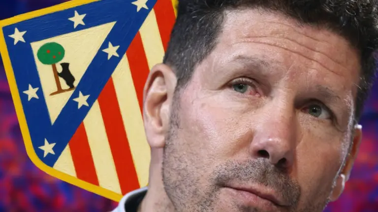 Las palabras de Simeone | Fuente (Canva, @Atleti)