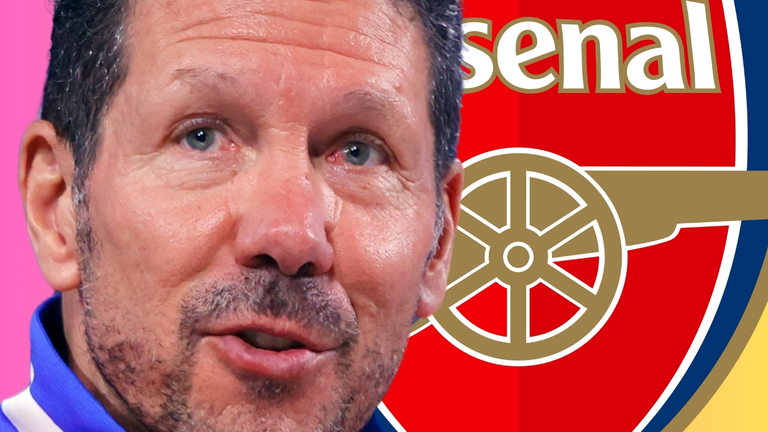 El Atl&eacute;tico podr&iacute;a pescar en el conjunto gunner | Fuente: (@Atleti y Canva)