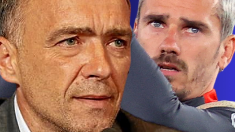 Pantic alab&oacute; a Griezmann justo antes de su marcha a la MLS | Fuente: (@Atleti y Canva)