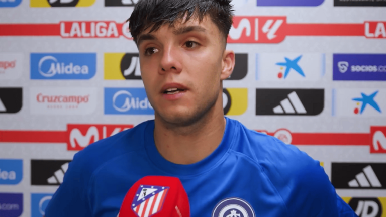 Julio D&iacute;az habl&oacute; tras el partido ante el Sevilla | Fuente (@Atleti)
