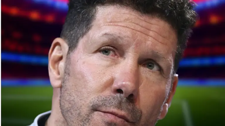 Simeone pelea por t&iacute;tulos | Fuente (Canva, @Atleti)
