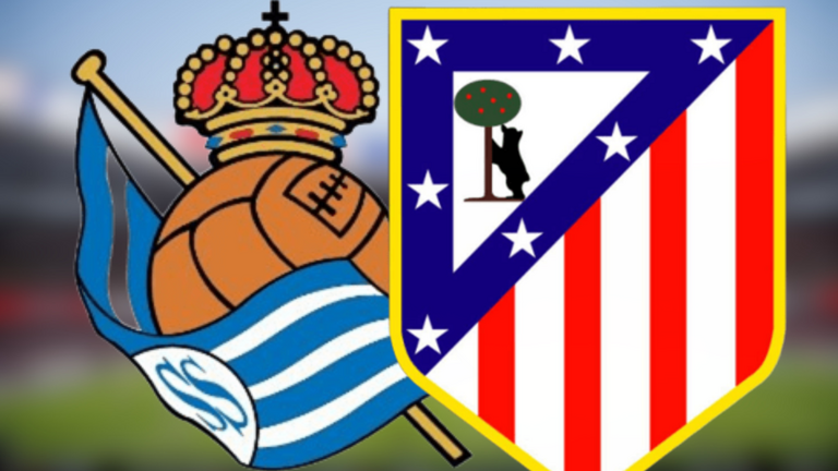 Inicio p&eacute;simo para los colchoneros | Fuente (@Atleti, @RealSociedad y Canva)