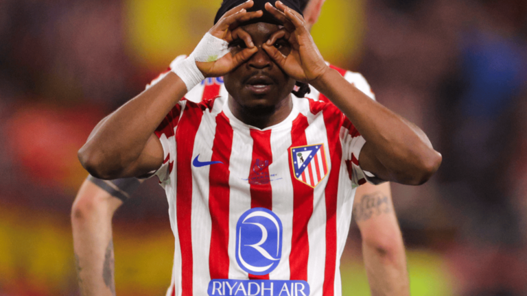 Lookman le regres&oacute; la confianza al Atl&eacute;tico | Fuente (@Atleti)