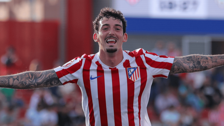 Adri&aacute;n Corral celebrando su gol | Fuente (@AtletiAcademia)