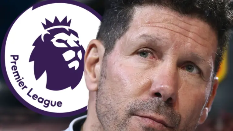 El Atl&eacute;tico pone el ojo en la Premier League | Fuente (Canva, @Atleti)