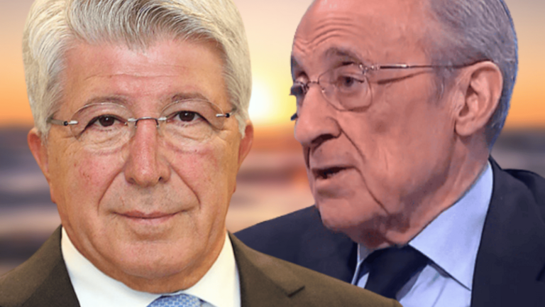 La respuesta de Cerezo a la rajada de Florentino | Fuente (@Atleti, La Sexta, Canva)